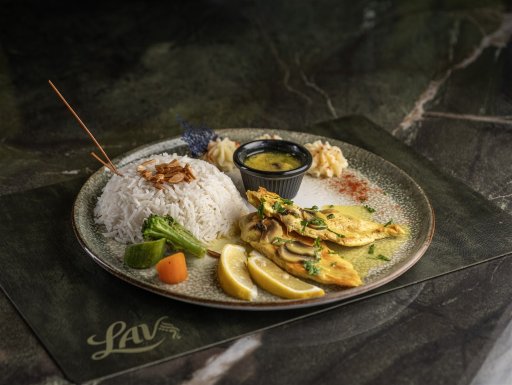شرحات دجاج بالفطر