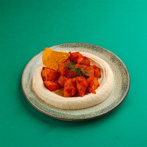 حمص بالبطاطا